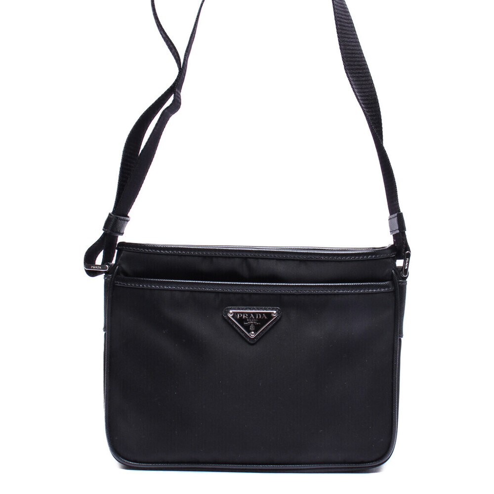 Prada Sport Neoprene Crossbody Bag Black